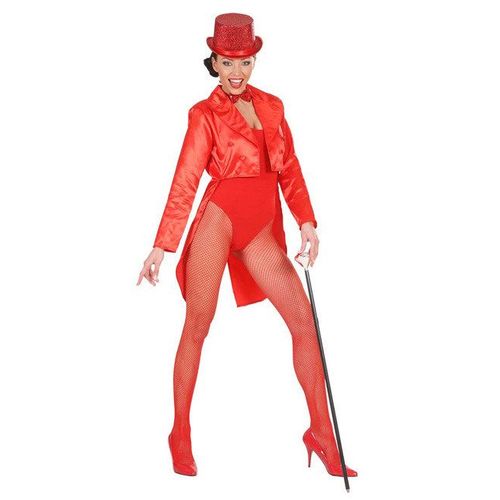 Queue De Pie Satinée Rouge Femme Medium