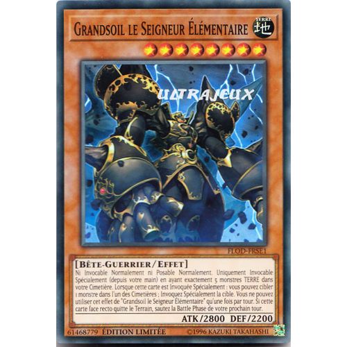 Yu-Gi-Oh! - Flod-Frse1 - Grandsoil Le Seigneur Élémentaire - Super Rare