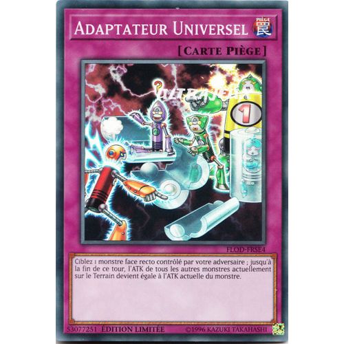 Yu-Gi-Oh! - Flod-Frse4 - Adaptateur Universel - Super Rare