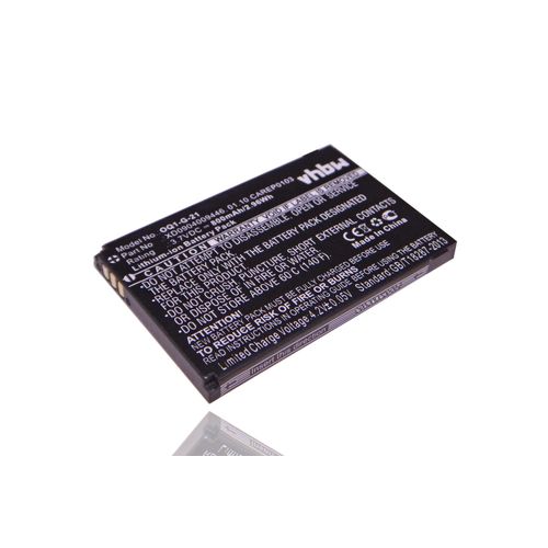 Vhbw Batterie Compatible Avec Doro Phoneeasy 505 Gsm Smartphone (800mah, 3,7v, Li-Ion)