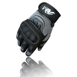 Gants De Moto, Scooter, Motocross Homologués Ce, Noir & Blanc