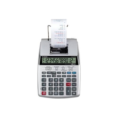 Canon P23-DTSC II - Calculatrice avec imprimante - LCD - 12 chiffres - pile - argent métallique