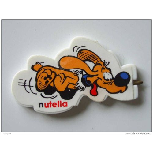 1 Mini Stylo Publicitaire Nutella 5 Cm Avec Bille De 1997 - N´Écrit Plus Car Encre Séchée