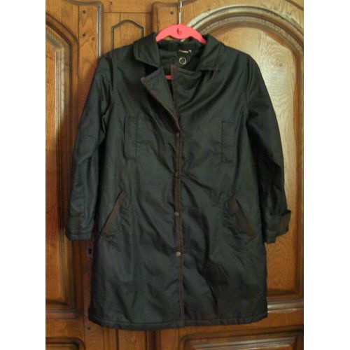 Trench Noir Ikks - Taille 10 Ans