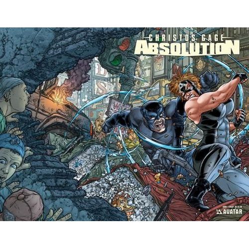 Absolution # 4 ( V.O. 2009 ) ** Variant Wrap-Cover Par Juan Jose Ryp **