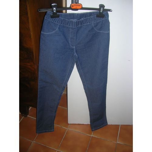 Jean B.A.Basic Taille Élastique Coton 14 Ans Bleu