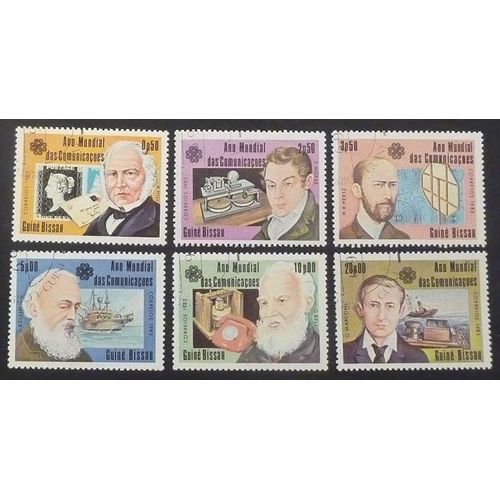 Guinée Bissau Oblitéré Y Et T N° 231 À 236 Lot De 6 Timbres De 1983