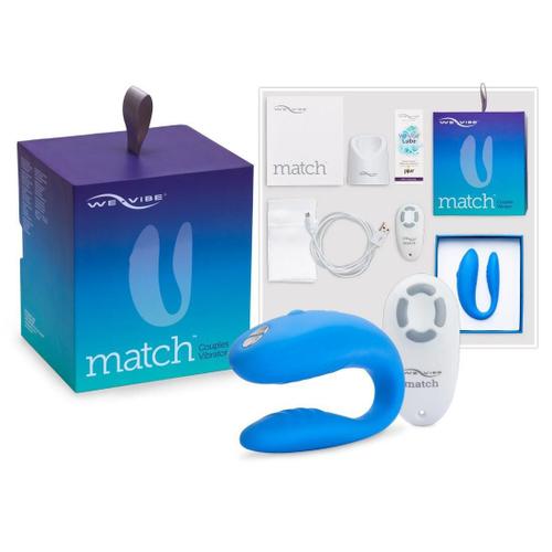 We-Vibe Match Stimulateur Vibrant 8.6 X 9.8 X 11 Cm - Bleu