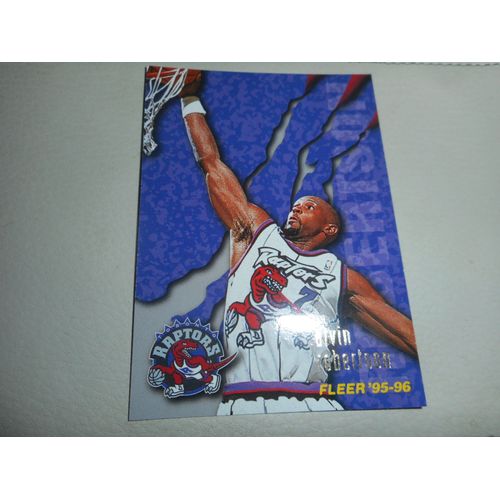 Fleer 95-96 Alvin Robertson No 334