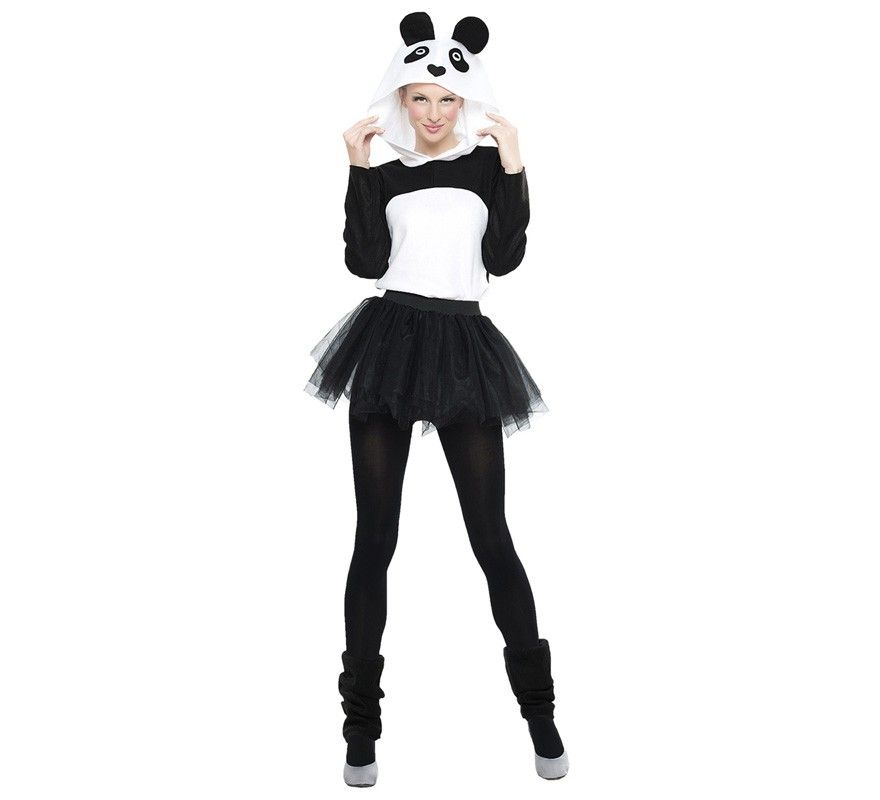 Deguisement De Panda Avec Tutu Pour Femme Taille M L Rakuten