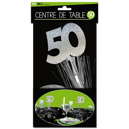 Centre De Table 50 Ans - 82025 - Taille Unique - Port 0¿