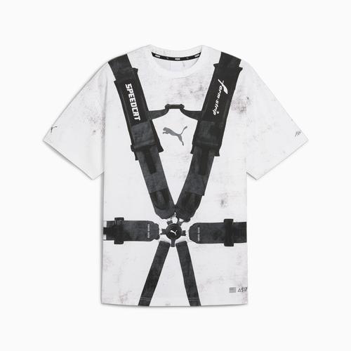 T-Shirt Seatbelt A$Ap Rocky X Puma Pour Femme, Blanc/Noir - Taille L