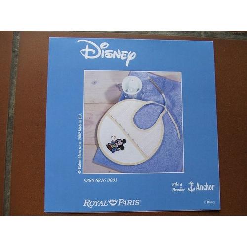 Grille De Broderie Diagramme Point De Croix Bebe Mickey Disney Rakuten