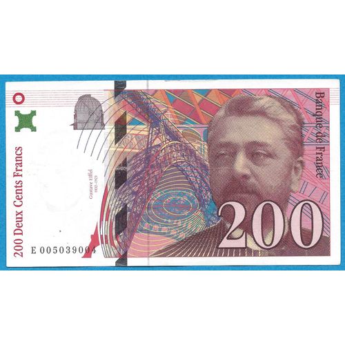 Billet 200 Francs - Eiffel - 1996