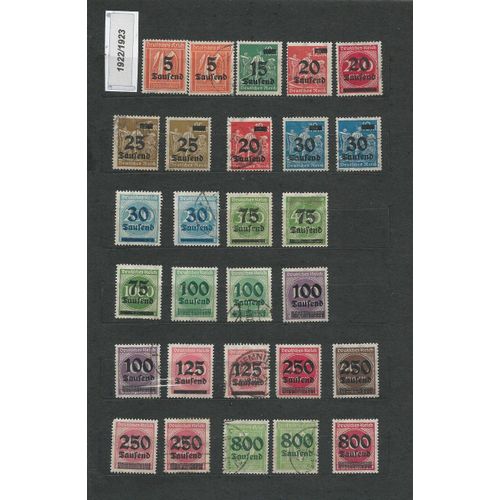 Allemagne - 1921/1923 - Inflation Allemande - Ref. 50.
