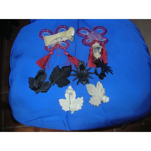 Lot De 8 Pinces Pour Rideaux.
