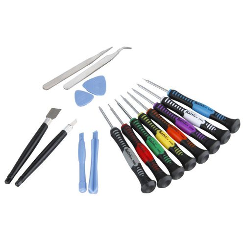 16 En 1 Kit D'outils De Réparation Tournevis Pour Iphone 5s 5 4s 4 3s Ipad Samsung