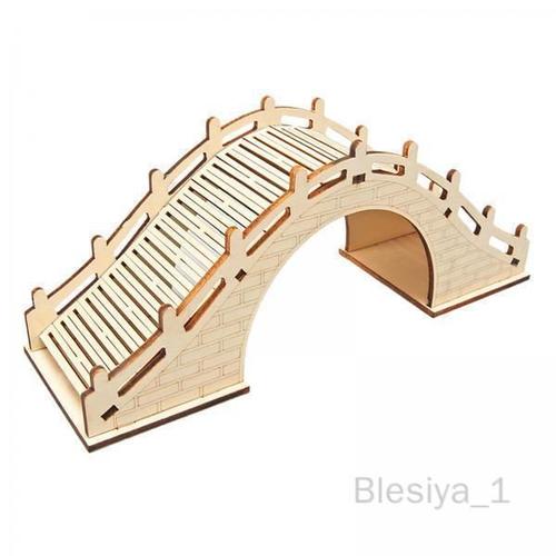 5 Modèle De Pont 3d Puzzles En Bois Ensemble De Construction