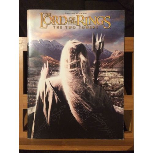Howard Shore Le Seigneur Des Anneaux Les Deux Tours Partition Chant Piano Accords Warner The Two Towers