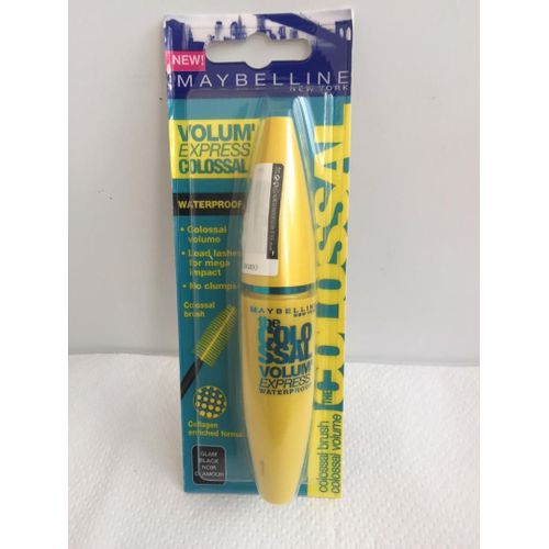 Mascara Gemey Maybelline Volume Express Collossal Noir Waterproof 