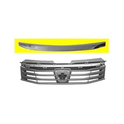 Moulure Superieur De Grille Chrome Pour Dacia Sandero