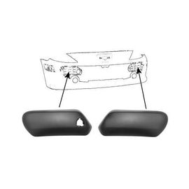 Kit Moulure Pare-Choc Gauche Droit Sur Cotes De La Grille Pour Peugeot 307