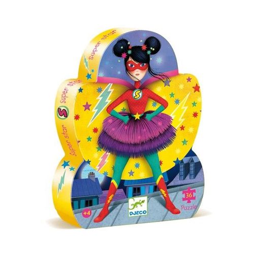 Puzzle Super Star - 36 Pièces Djeco