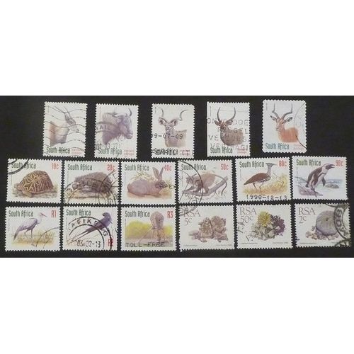 Afrique Du Sud Oblitéré Lot De 17 Timbres De 1998