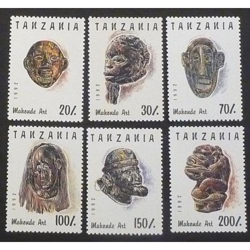 Tanzanie Neuf Lot De 6 Timbres De 1992