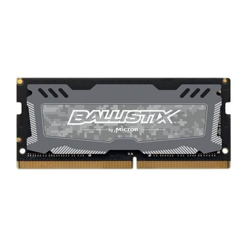 Ballistix Sport LT - DDR4 - 8 Go - SO DIMM 260 broches - 2666 MHz / PC4-21300 - CL16 - 1.2 V - mémoire sans tampon - non ECC