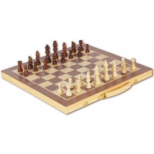 Natural Games - Jeu D'echecs En Bois - Jeu De Societe