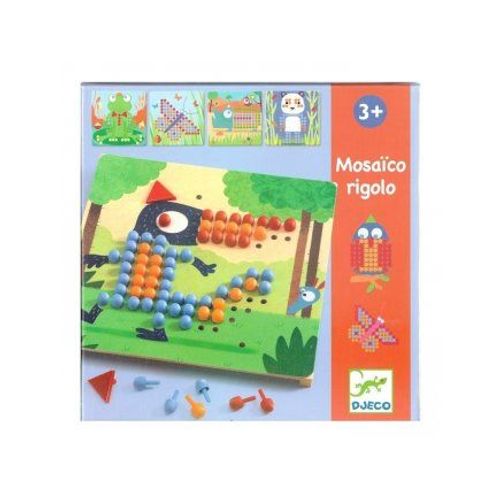 Djeco - Jeu De Mosaïque Mosaïco Rigolo