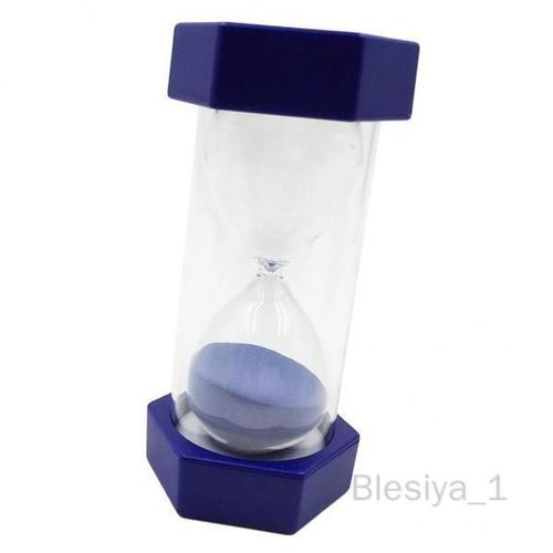Blesiya 5x8 Minutes Sablier Sablier Sablier Horloge De Cuisine Exercice Chronométrage Bleu