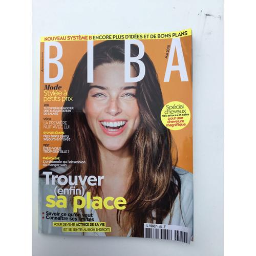 Biba 459 Louane Sylvotherapie Spécial Cheveux Orthorexie Axelle Lafont Audrey Fleurot