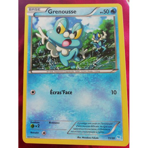 Grenousse - 11/30 - Trainer Kit Xy Suicune