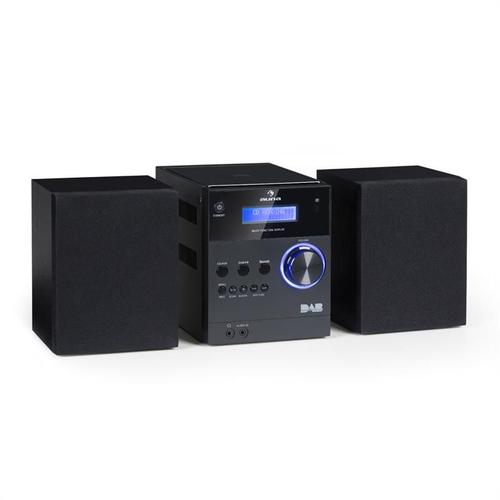 auna MC-20 DAB Micro chaîne stéréo CD MP3 radio FM DAB+ Bluetooth - noir