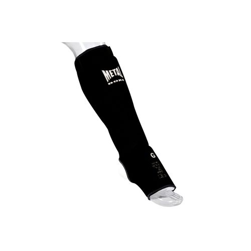 Protège Tibias Pieds Métal Boxe---Protège Tibias-Pieds Noir - Xxs (Mb153xxsn)------------Protège Tibias-Pieds Noir - Xxs (Mb153xxsn)----