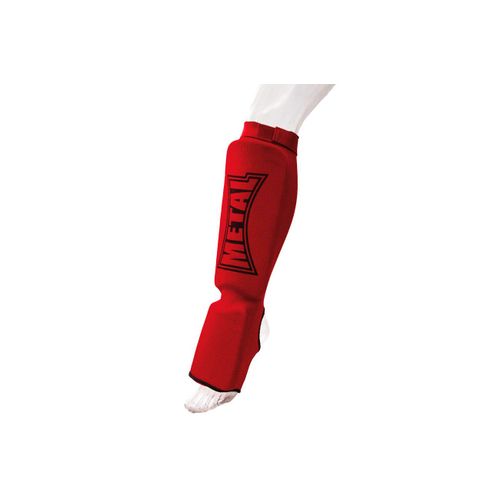 Protège Tibias Pieds Métal Boxe---Protège Tibias-Pieds Rouge Xxs (Mb153xxsr)------------Protège Tibias-Pieds Rouge Xxs (Mb153xxsr)----