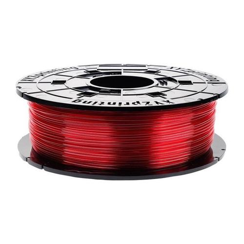 XYZprinting Filament RFPETXEU01G PETG witterungsbeständig, UV-beständig 1.75mm Rot (transparent) 6