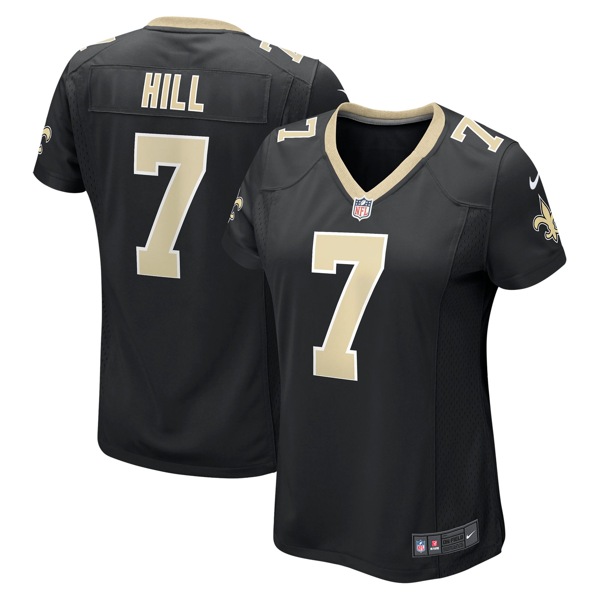 Maillot New Orleans Saints Nike Domicile - Noir - Taysom Hill - Femme