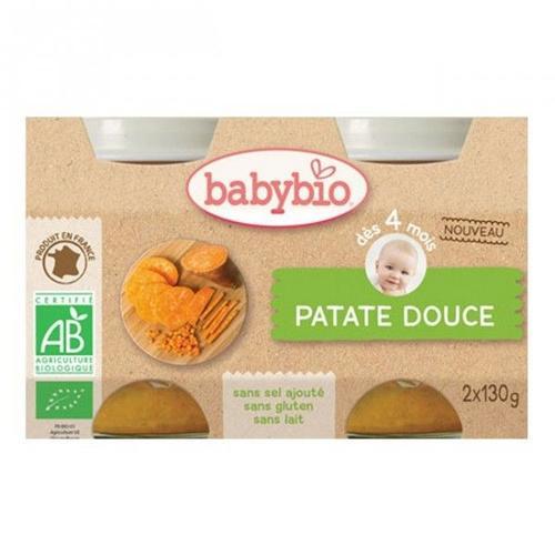 Babybio Petits Pots Patates Douces 2x130g