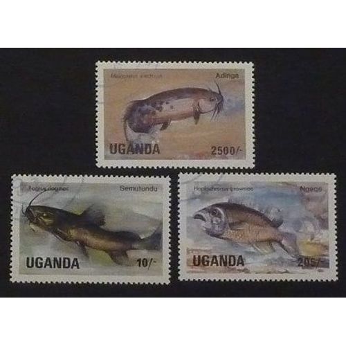 Ouganda Oblitéré Lot De 3 Timbres De 1984