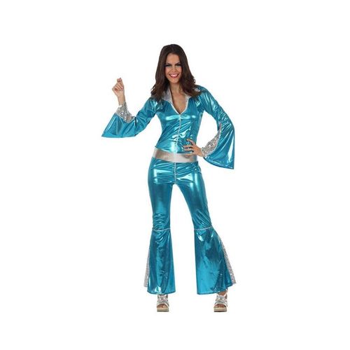 Déguisement Disco Bleu Femme - 49408 - Xl - Port 0¿