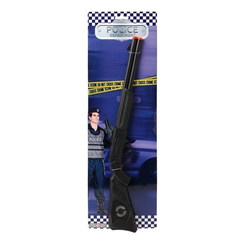 Rifle Noir De Police 56x18 Cm (Taille Unique)