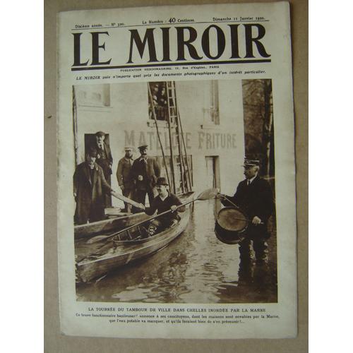 Le Miroir N° 320 /1920*Chelles(Marne)/ Inondations À Paris/ France-Ecosse Football Rugby