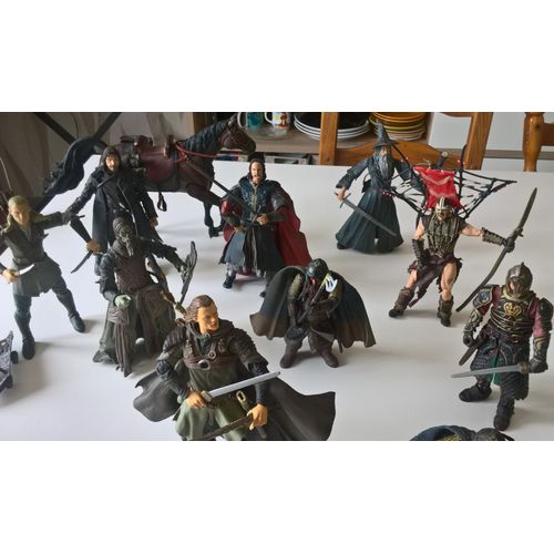 Lot De 10 Figurines - Le Seigneur Des Anneaux - 2001 2005