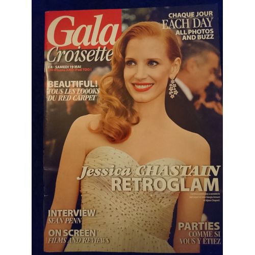 Gala Croisette #4 - Jessica Chastain - Festival De Cannes 2012
