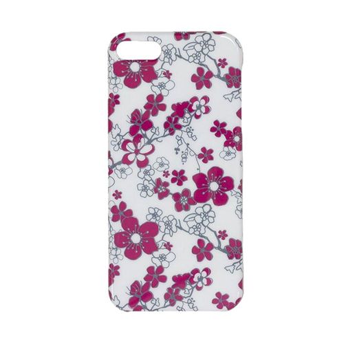 Coque Trendz Rigide Motif Fleur Rose Pour Iphone 5 / 5s / Se