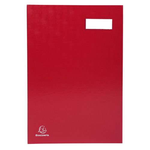 Exacompta Parapheur 20 Compartiments Rouge