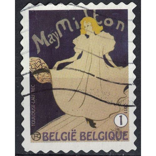 Belgique 2011 Oblitéré Used Henri De Toulouse Lautrec Oeuvre May Milton Su